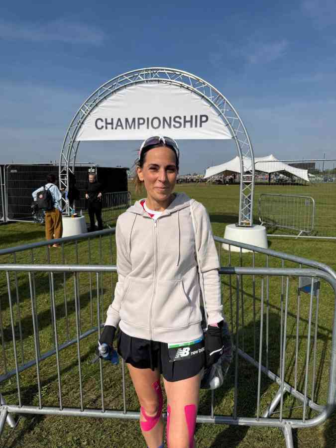 London Marathon 2026 Start Area Runner Championship Wave