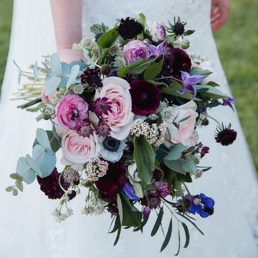 Rose and Ranunculus Bridal Bouquet