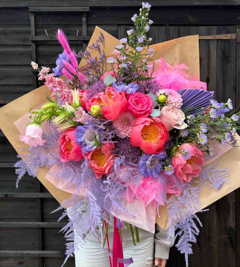 All Pink Floral Bouquet