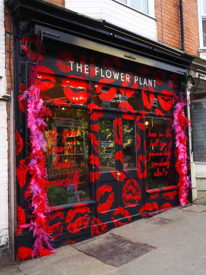 If you cant love yourself shop front