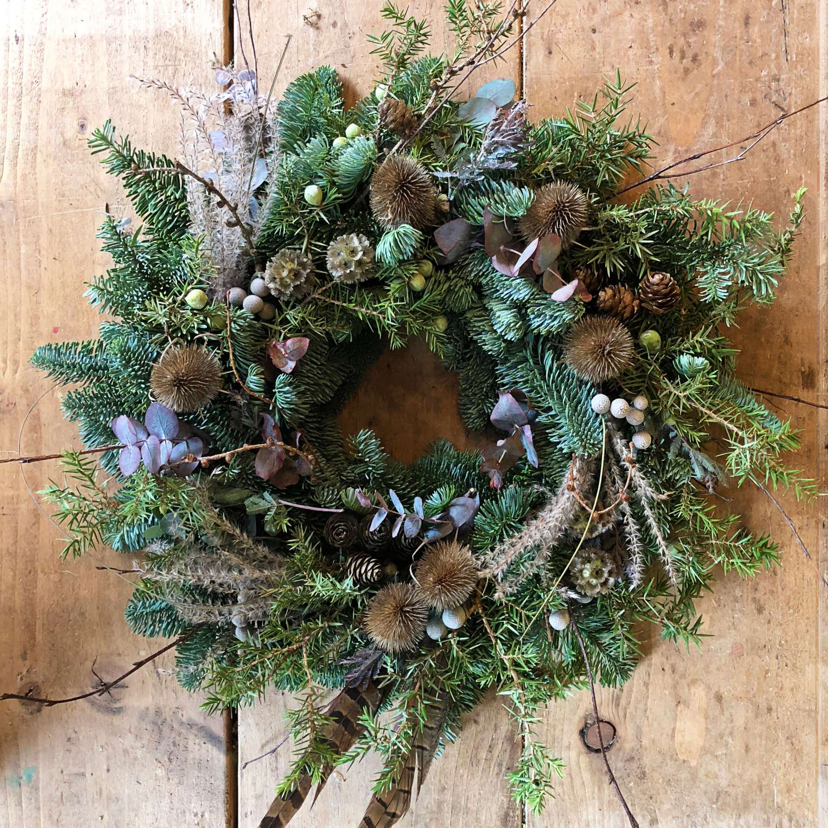 Winter Woodland Christmas Wreath 2018