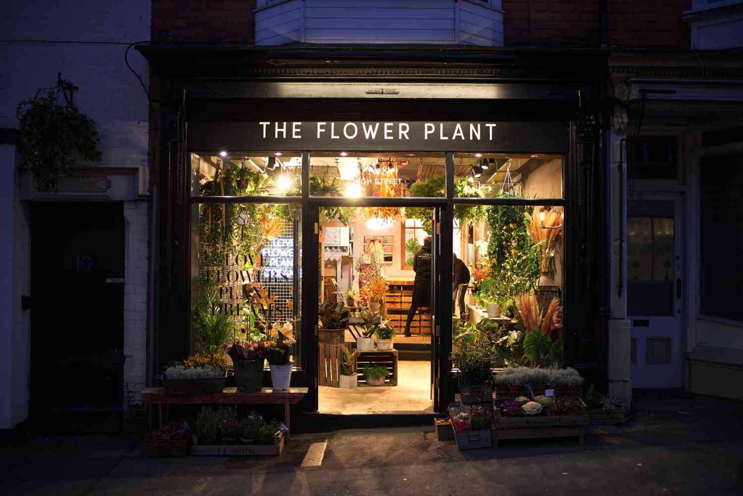 The Flower Plant store shop front