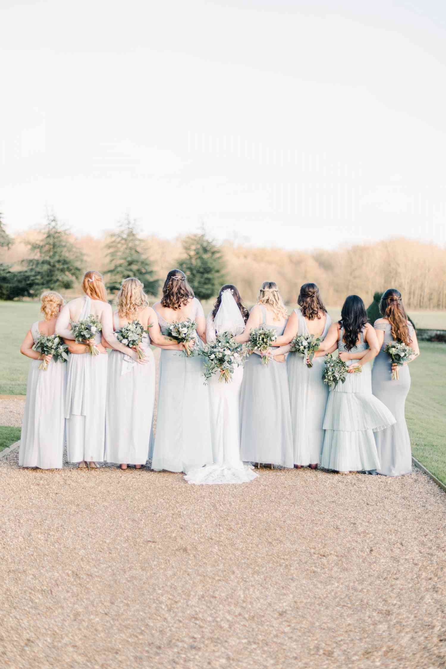 Brides and bridesmaides
