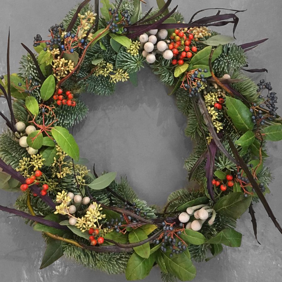 Wild Thing Christmas Wreath