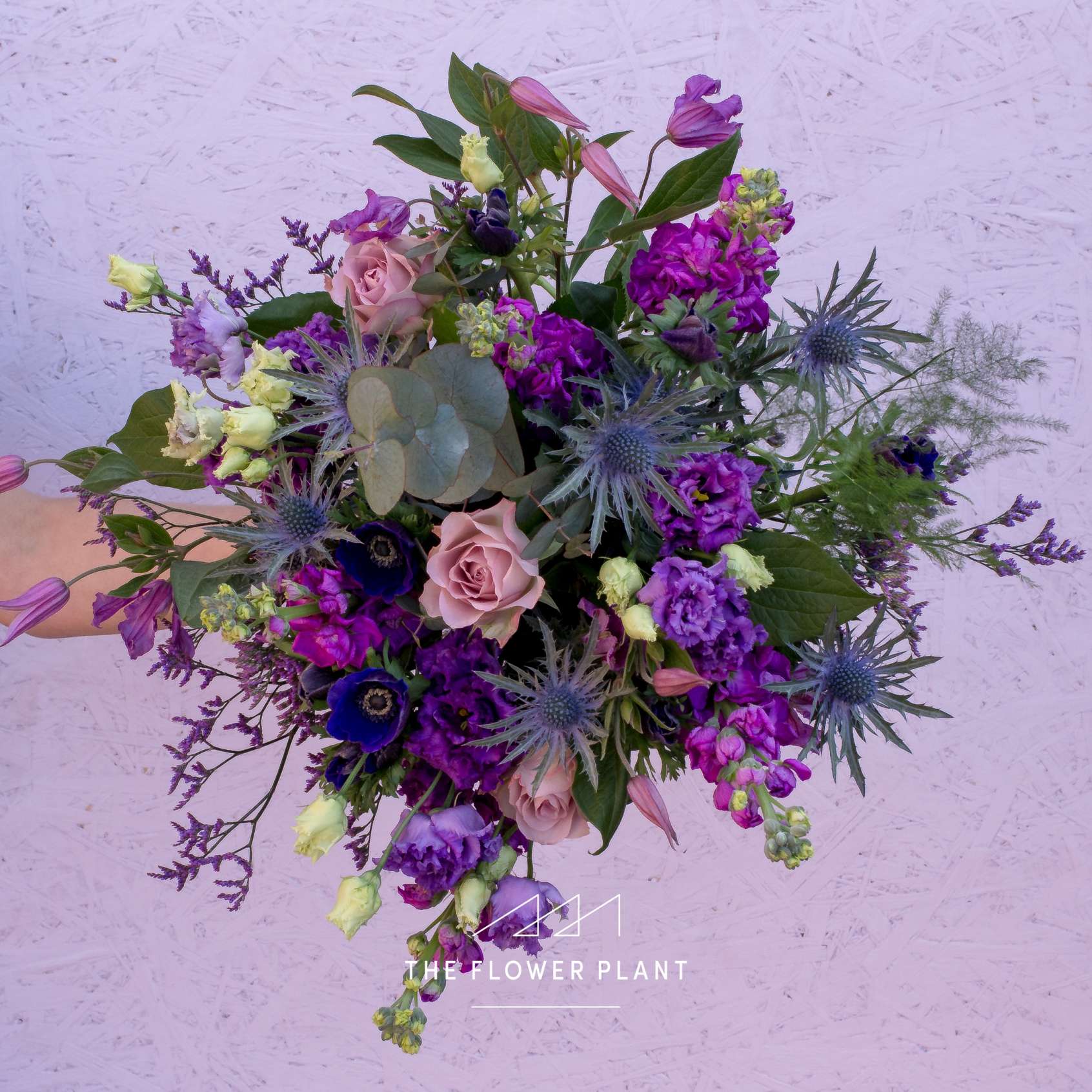 Purple Mother's Day bouquet 