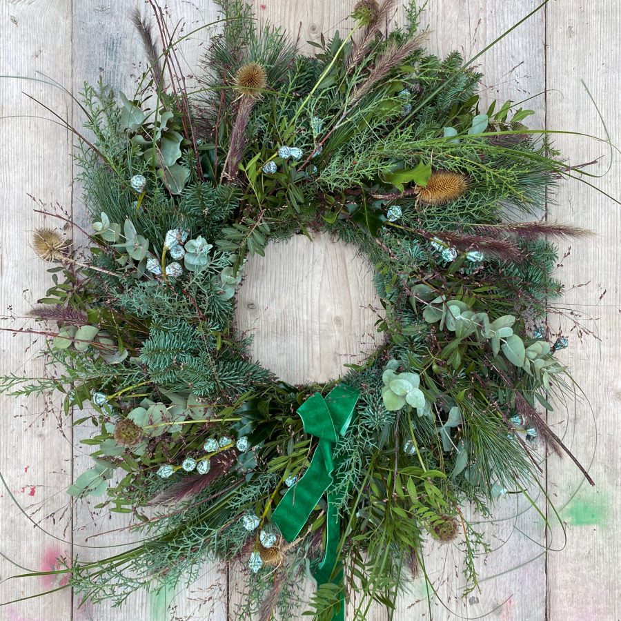 Green Christmas Wreath