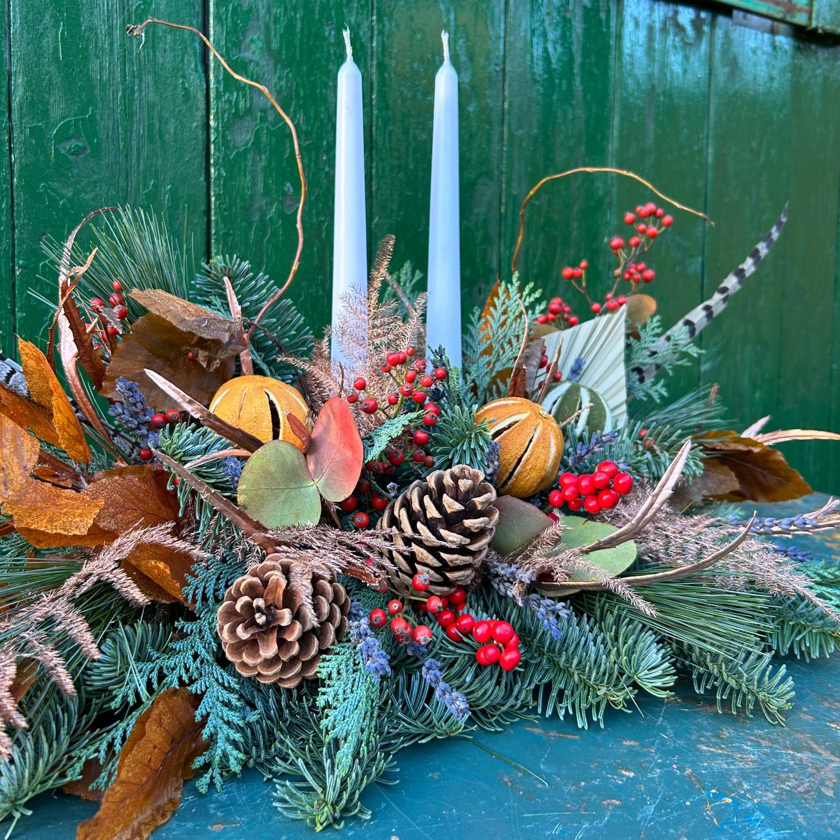 Silent night table decoration