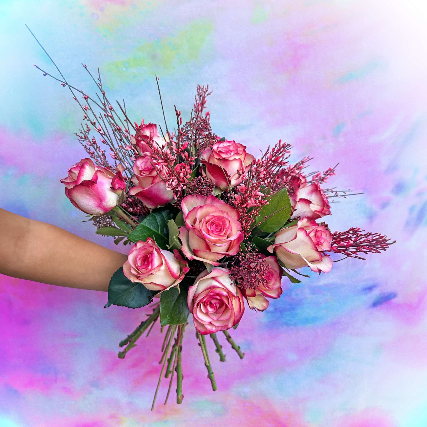 Valentines roses