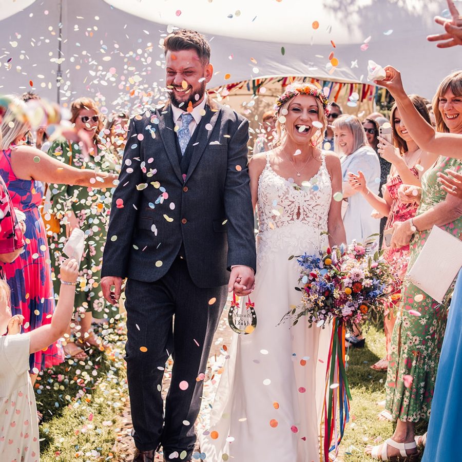 Festival Wedding Couple