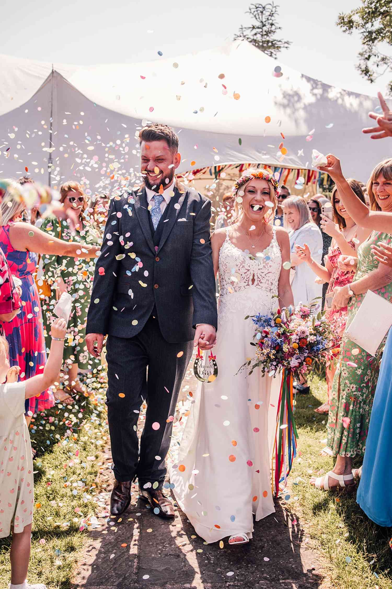 Festival Wedding Couple