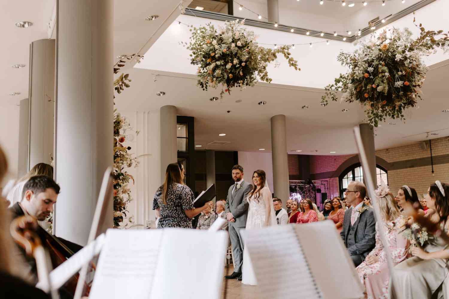 Pastel Floral Cloud Installation