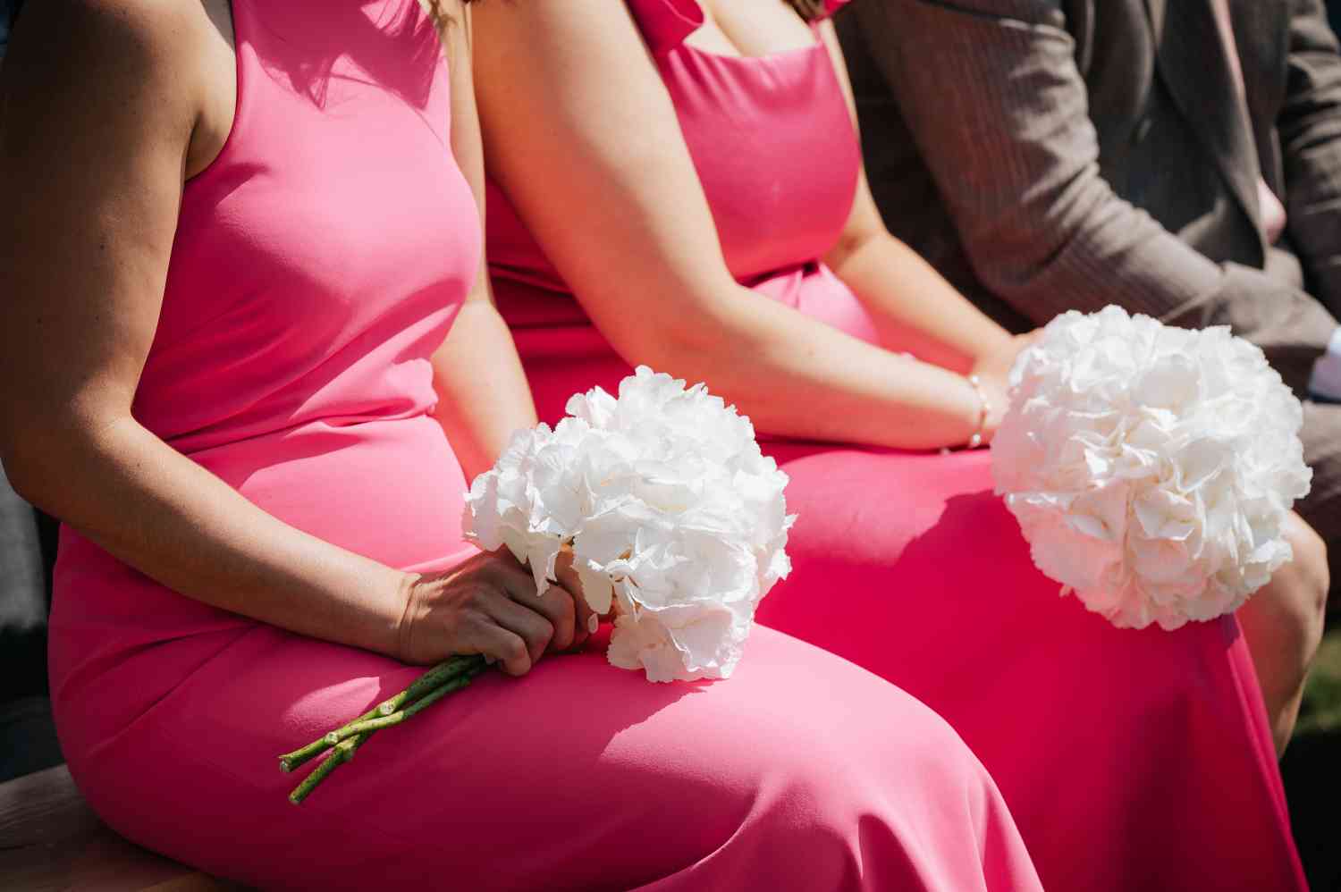 Rosie James Langar Hall Hydrangea Bouquets