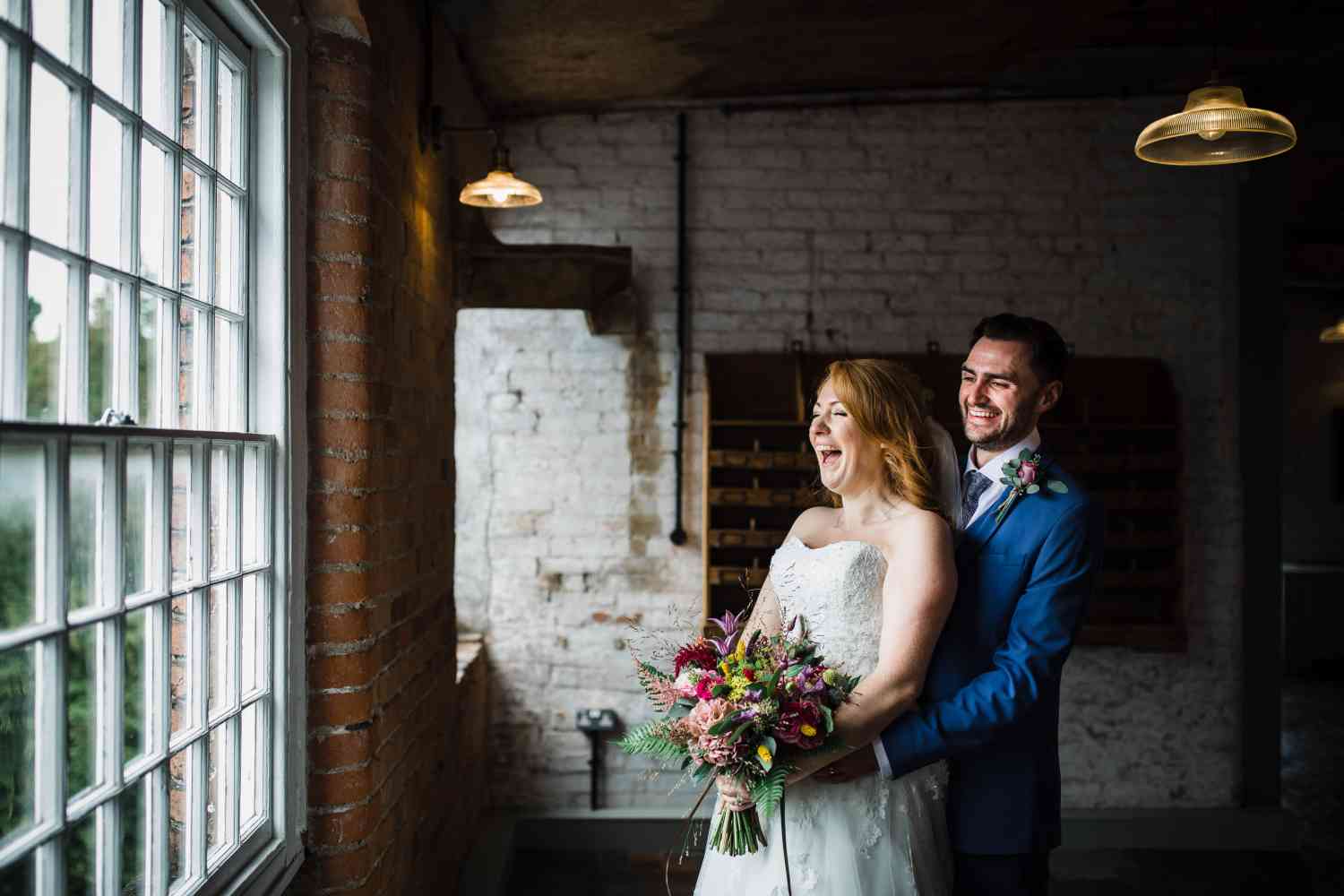 Colourful Bouquet And Buttonhole