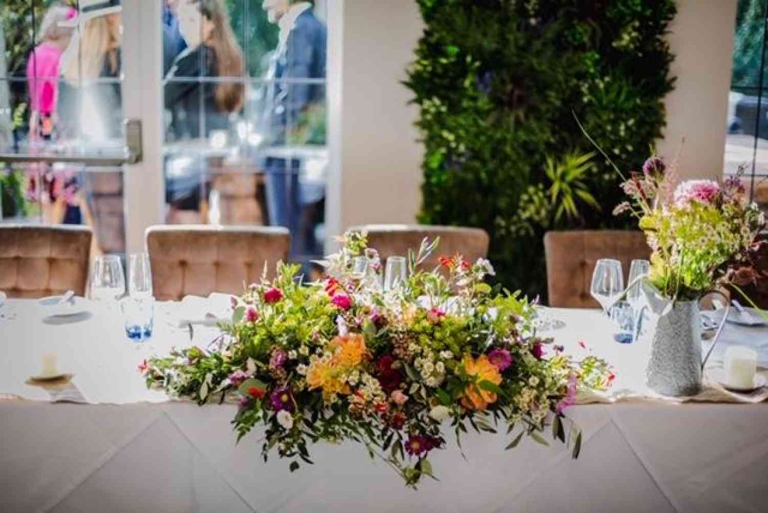 Vibrant Coloured Table Decoration