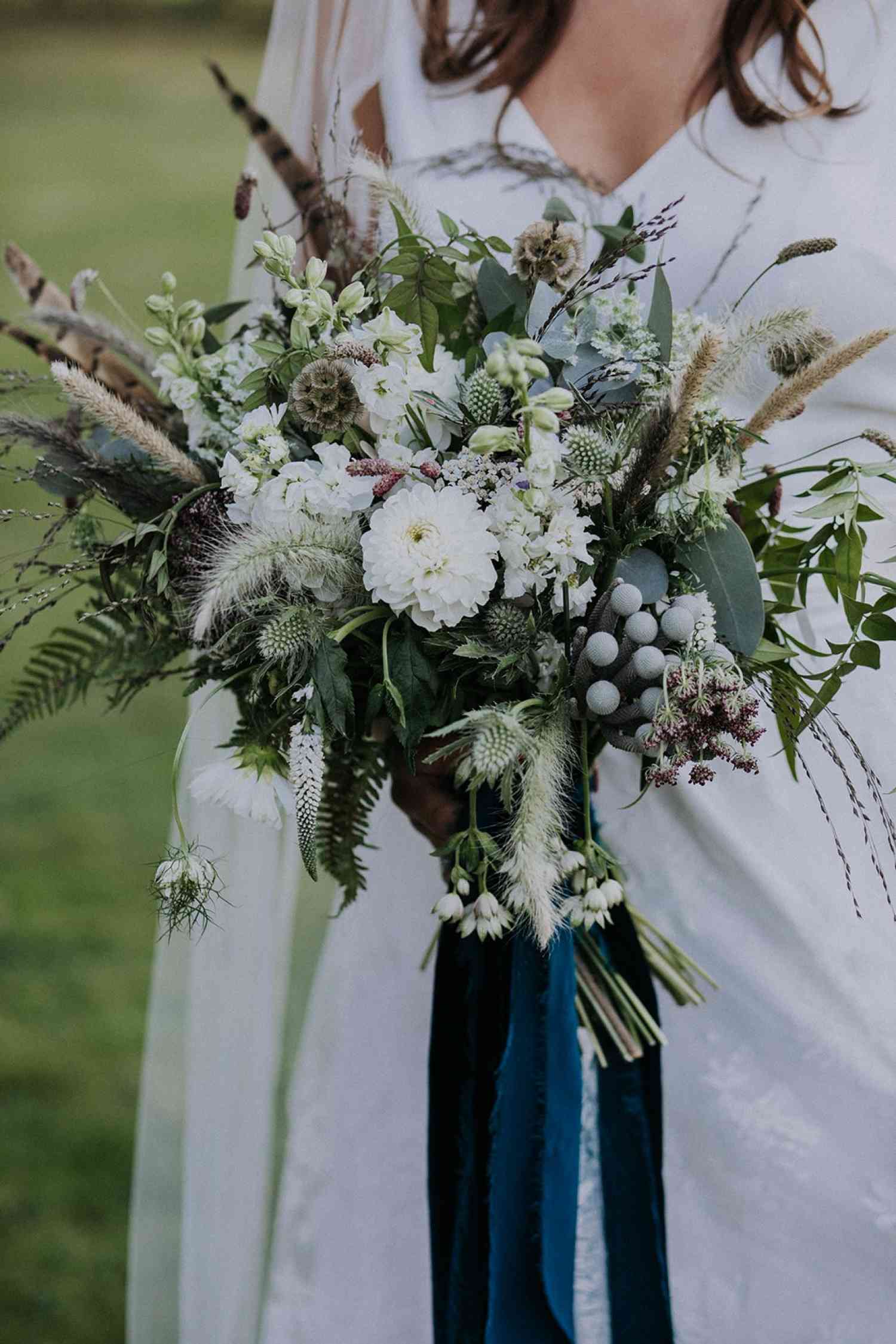 Wild Boho Elegant Bridal Bouquet