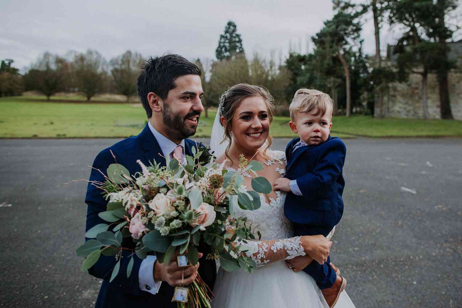 Winter Wedding Bridal Bouquet