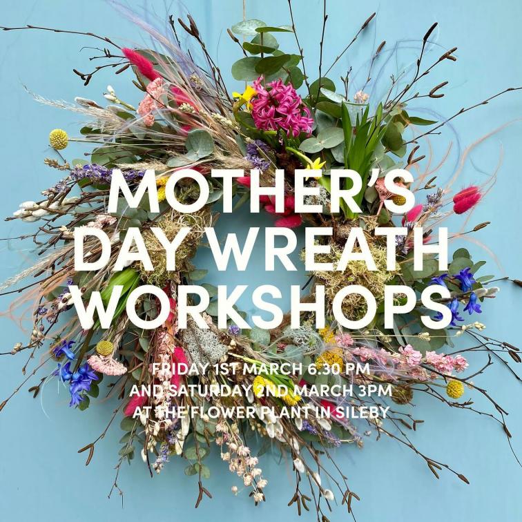 Announcing this years MOTHERS DAY SPRING WREATH WORKSHOPS!🌷

Two dates to choose from so bring your…
